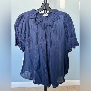 Zadig & Voltaire lace top in size small